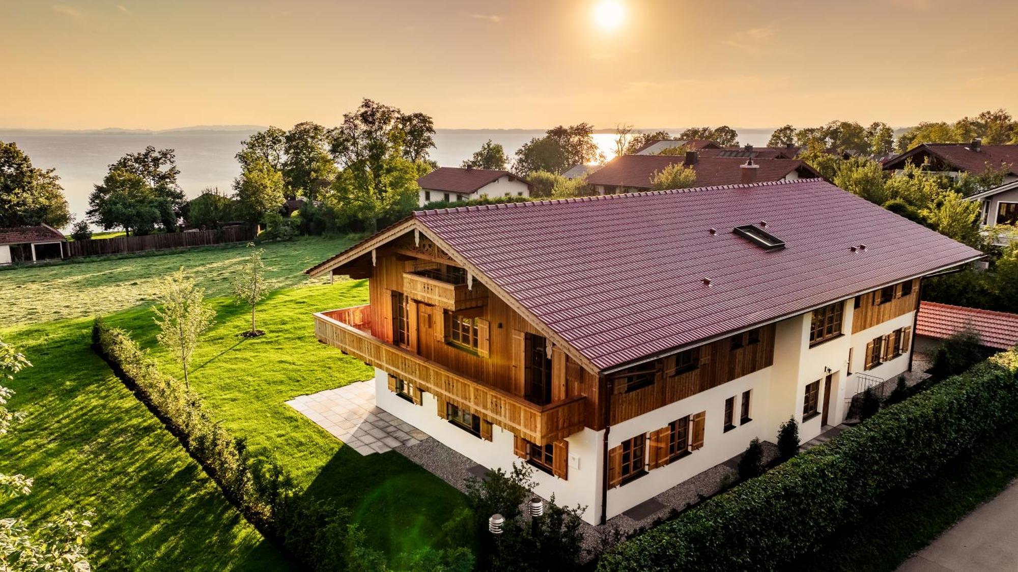 Graf Chiemo Suites - Direkt Am Chiemsee Mit Separatem Seezugang Chieming Luaran gambar